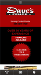 Mobile Screenshot of davesfenceinc.com